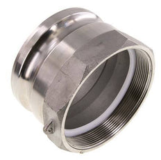 Acoplamiento de acero inoxidable Camlock DN 90 (4'') G 4'' Rosca hembra Tipo A EN 14420-7 (DIN 2828)