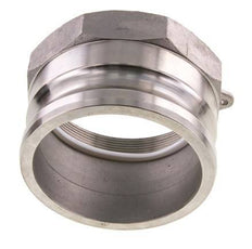 Acoplamiento de acero inoxidable Camlock DN 90 (4'') G 4'' Rosca hembra Tipo A EN 14420-7 (DIN 2828)