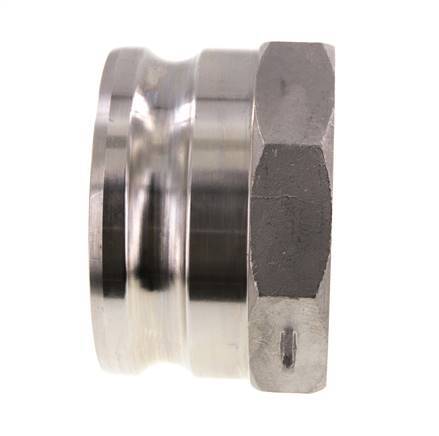 Acoplamiento de acero inoxidable Camlock DN 90 (4'') G 4'' Rosca hembra Tipo A EN 14420-7 (DIN 2828)