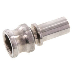 Acoplamiento de acero inoxidable Camlock DN 20 (3/4'') Pilar de manguera (19 mm) Tipo E EN 14420-7 (DIN 2828)