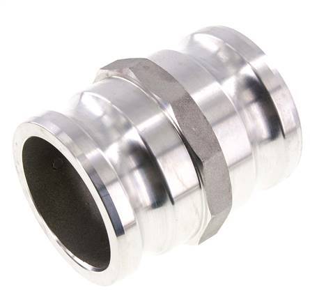 Conector de acoplamiento de aluminio Camlock DN 75 (3'') para enchufe MIL-C-27487