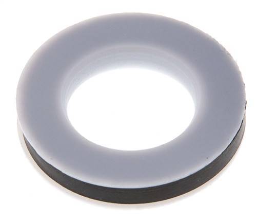 Junta de PTFE/NBR Acoplamiento de levas y ranuras 20x35 mm