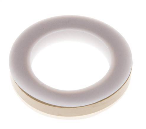 Acoplamiento de levas y ranuras PTFE/FPM 20x35 mm