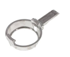 Anillo de sujeción del camión cisterna (TW) de acero inoxidable DN 80 con palanca (tipo M)