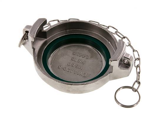 Tapa de camión cisterna de acero inoxidable DN 80 (TW) tipo MB