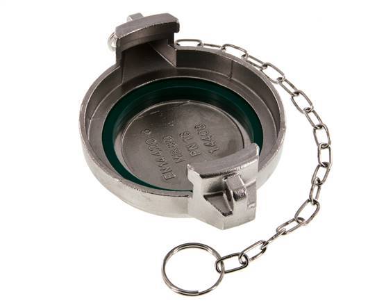 Tapa de camión cisterna de acero inoxidable DN 80 (TW) tipo MB