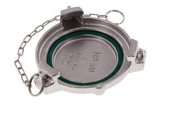 Tapa de camión cisterna de acero inoxidable DN 100 (TW) tipo MB