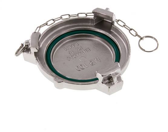 Tapa de camión cisterna de acero inoxidable DN 100 (TW) tipo MB