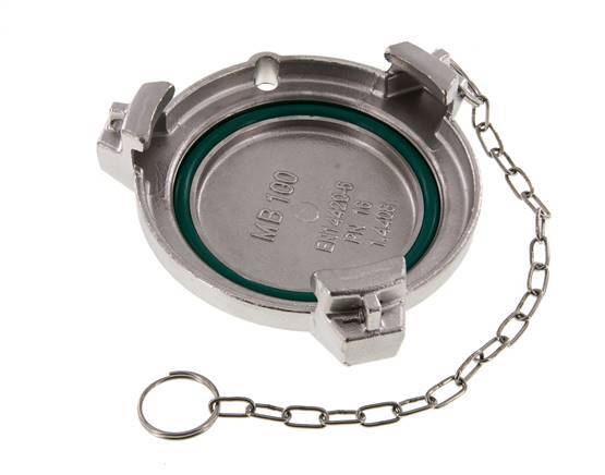 Tapa de camión cisterna de acero inoxidable DN 100 (TW) tipo MB