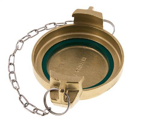 Tapón de latón DN 80 para camiones cisterna (TW) tipo MB