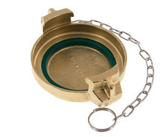 Tapón de latón DN 80 para camiones cisterna (TW) tipo MB