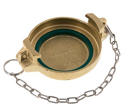 Tapón de latón DN 80 para camiones cisterna (TW) tipo MB