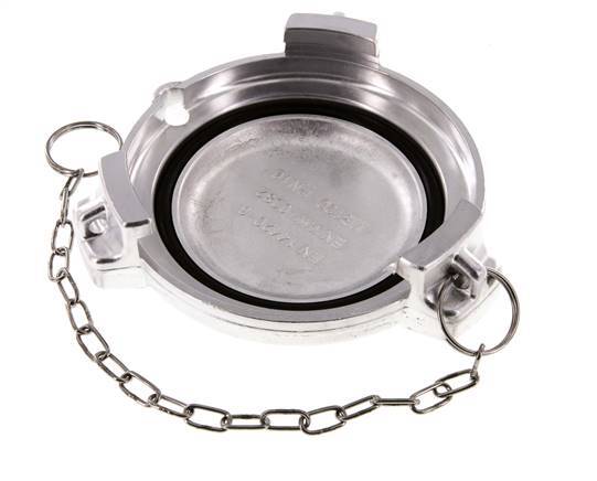 Tapa de camión cisterna de aluminio DN 100 (TW) tipo MB