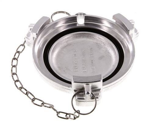 Tapa de camión cisterna de aluminio DN 100 (TW) tipo MB