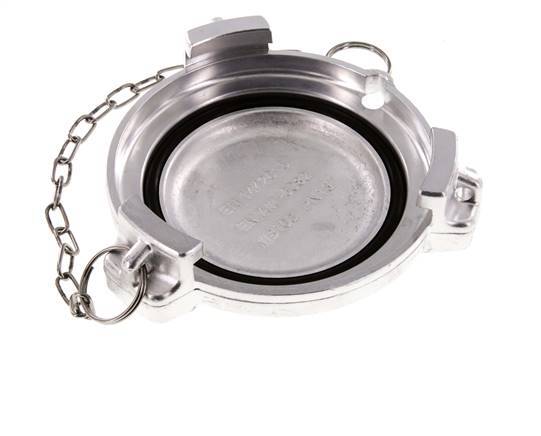 Tapa de camión cisterna de aluminio DN 100 (TW) tipo MB