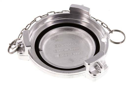 Tapa de camión cisterna de aluminio DN 100 (TW) tipo MB
