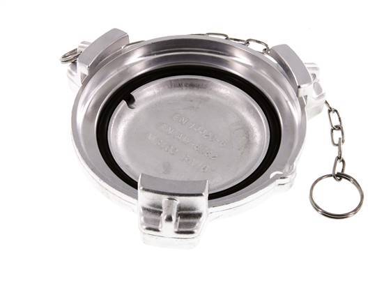 Tapa de camión cisterna de aluminio DN 100 (TW) tipo MB