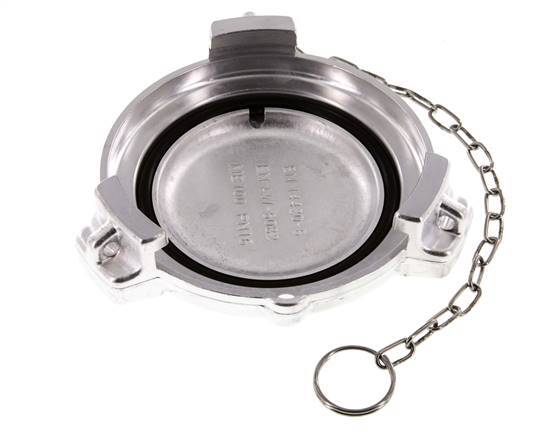 Tapa de camión cisterna de aluminio DN 100 (TW) tipo MB