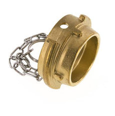 Tapón de latón DN 50 para camiones cisterna (TW) Tipo VB
