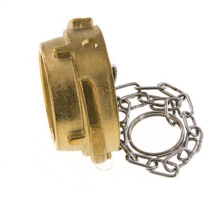 Tapón de latón DN 50 para camiones cisterna (TW) Tipo VB