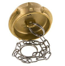 Tapón de latón DN 50 para camiones cisterna (TW) Tipo VB