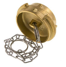 Tapón de latón DN 50 para camiones cisterna (TW) Tipo VB