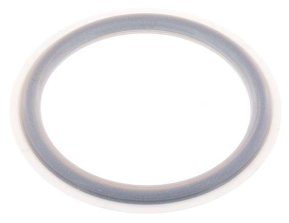 Junta de PTFE/FPM de 80 mm para el acoplamiento de camiones cisterna MK tipo EN 14420-6