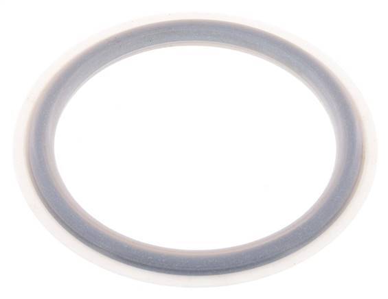 Junta de PTFE/FPM de 80 mm para el acoplamiento de camiones cisterna MK tipo EN 14420-6
