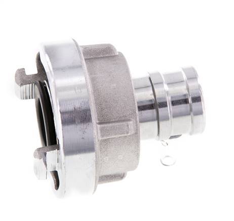 Acoplamiento Storz de aluminio forjado 25-D (31 mm) Pilar de manguera giratorio de 25 mm