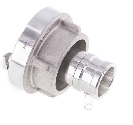 Acoplamiento Storz de aluminio forjado 25-D (31 mm) Pilar de manguera giratorio de 25 mm