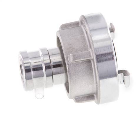 Acoplamiento Storz de aluminio forjado 25-D (31 mm) Pilar de manguera giratorio de 25 mm