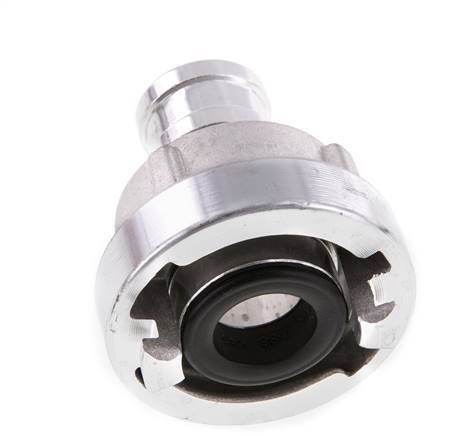 Acoplamiento Storz de aluminio forjado 25-D (31 mm) Pilar de manguera giratorio de 25 mm