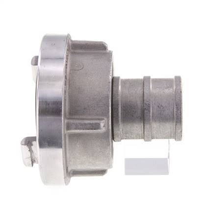 Acoplamiento Storz de aluminio forjado 52-C (66 mm) Pilar de manguera giratorio de 42 mm