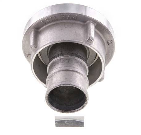 Acoplamiento Storz de aluminio forjado 52-C (66 mm) Pilar de manguera giratorio de 42 mm