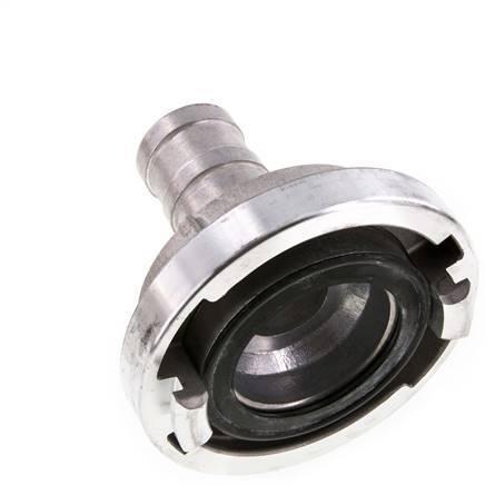 Acoplamiento Storz de aluminio forjado de 65 (81 mm) Pilar de manguera de 38 mm Giratorio