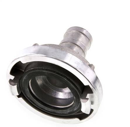 Acoplamiento Storz de aluminio forjado de 65 (81 mm) Pilar de manguera de 38 mm Giratorio
