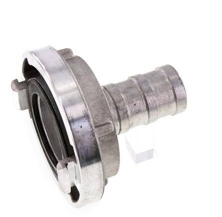 Acoplamiento Storz de aluminio forjado de 65 (81 mm) Pilar de manguera de 38 mm Giratorio