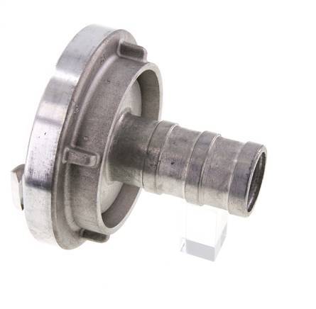 Acoplamiento Storz de aluminio forjado de 65 (81 mm) Pilar de manguera de 38 mm Giratorio