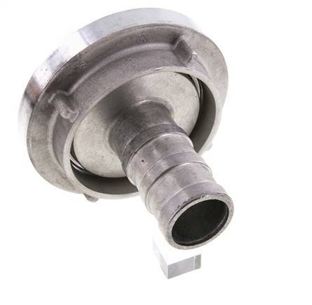 Acoplamiento Storz de aluminio forjado de 65 (81 mm) Pilar de manguera de 38 mm Giratorio