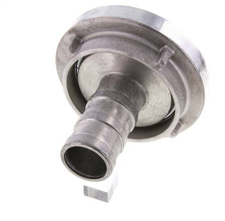 Acoplamiento Storz de aluminio forjado de 65 (81 mm) Pilar de manguera de 38 mm Giratorio