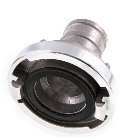 65 (81 mm) Acoplamiento Storz de aluminio forjado Pilar de manguera de 52 mm Giratorio
