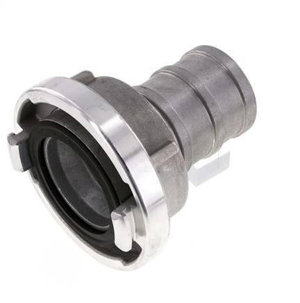 Acoplamiento Storz de aluminio forjado 75-B (89 mm) Pilar de manguera de 65 mm giratorio