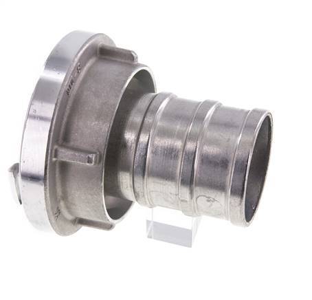 Acoplamiento Storz de aluminio forjado 75-B (89 mm) Pilar de manguera de 70 mm giratorio