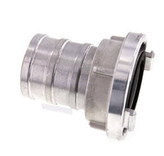 Acoplamiento Storz de aluminio forjado 75-B (89 mm) Pilar de manguera de 80 mm giratorio