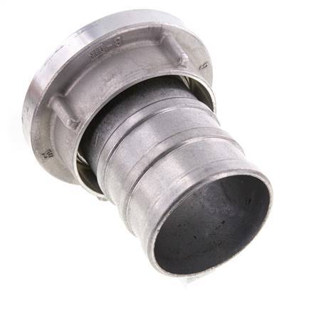 Acoplamiento Storz de aluminio forjado 75-B (89 mm) Pilar de manguera de 80 mm giratorio