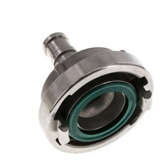 acoplamiento Storz de acero inoxidable 52-C (66 mm) Pilar de manguera giratorio de 25 mm