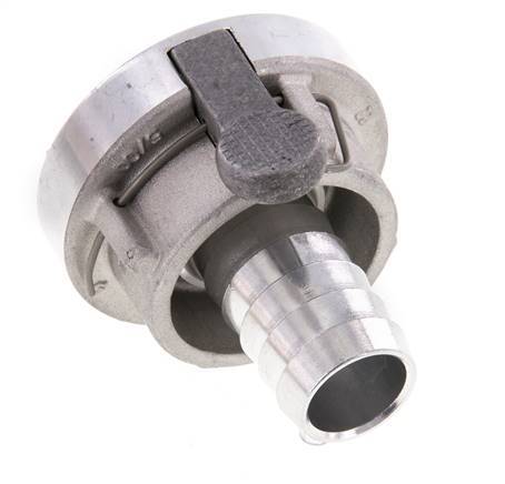 Acoplamiento Storz de aluminio forjado 25-D (31 mm) Pilar de manguera de 19 mm giratorio con bloqueo