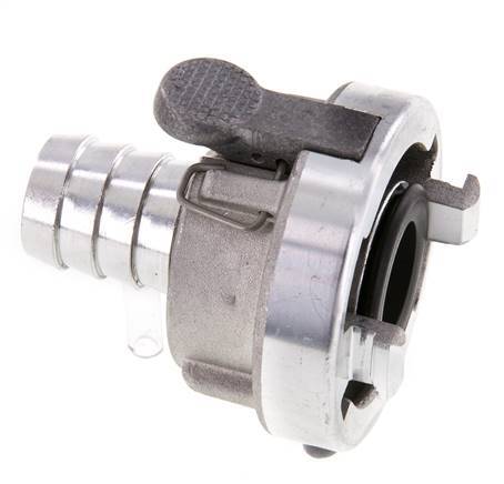 Acoplamiento Storz de aluminio forjado 25-D (31 mm) Pilar de manguera de 19 mm giratorio con bloqueo