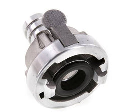 Acoplamiento Storz de aluminio forjado 25-D (31 mm) Pilar de manguera de 19 mm giratorio con bloqueo