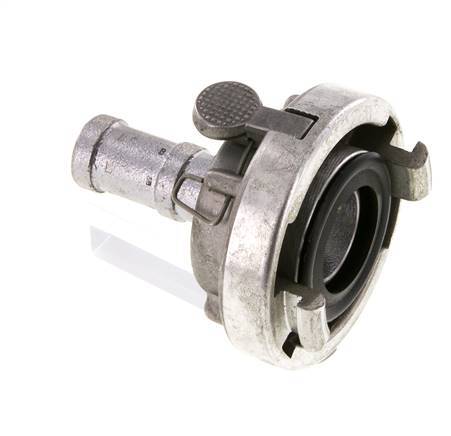 Acoplamiento Storz de aluminio forjado de 32 (44 mm) Pilar de manguera de 19 mm giratorio con bloqueo